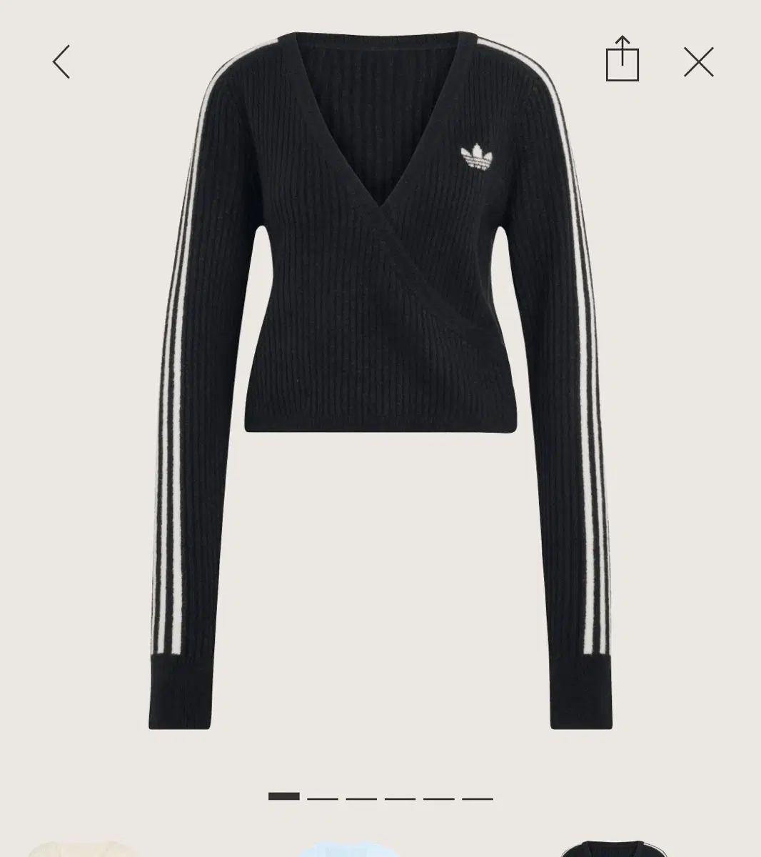 ジェニ adidas ラブ アラウンド カーディガン