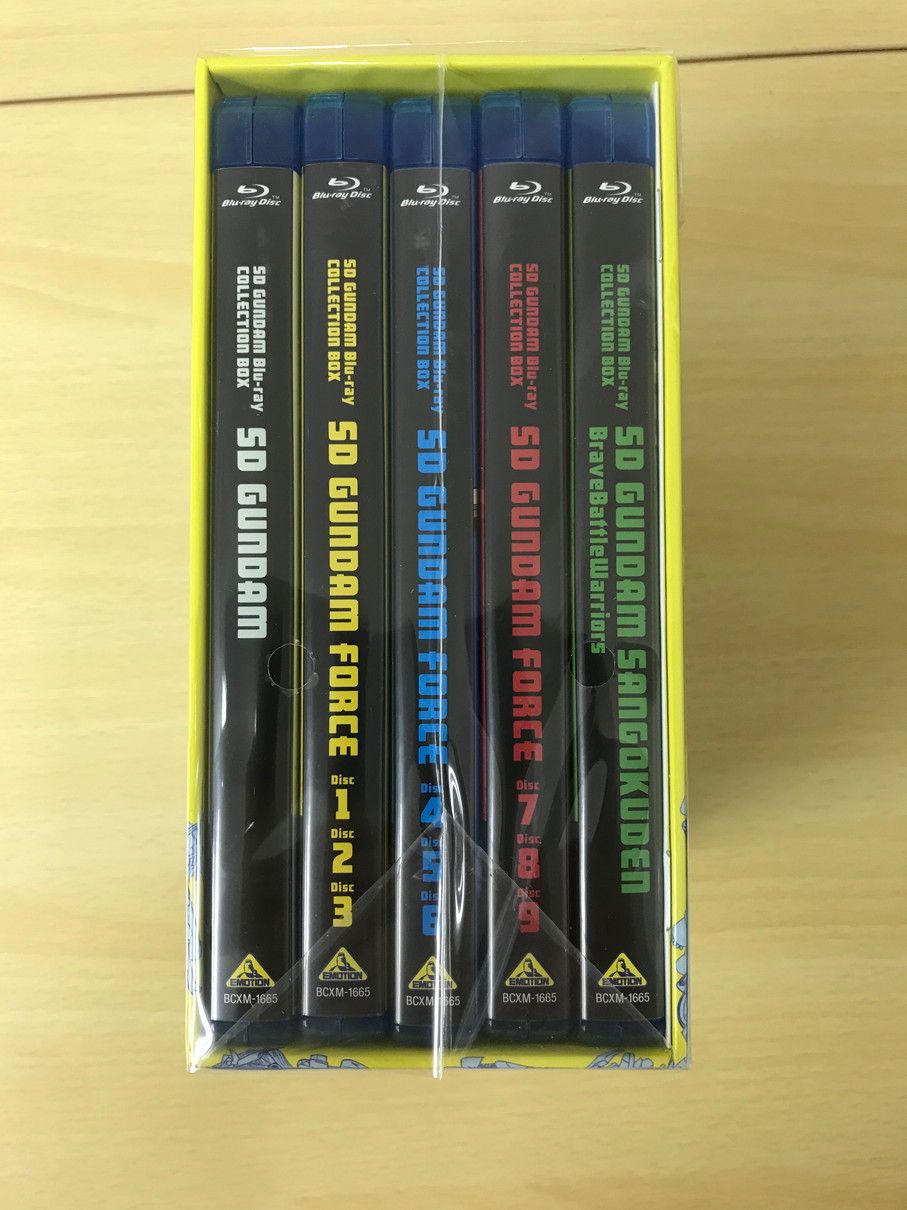 024 未使用 SDガンダム Blu-rayコレクションボックス 特装限定版