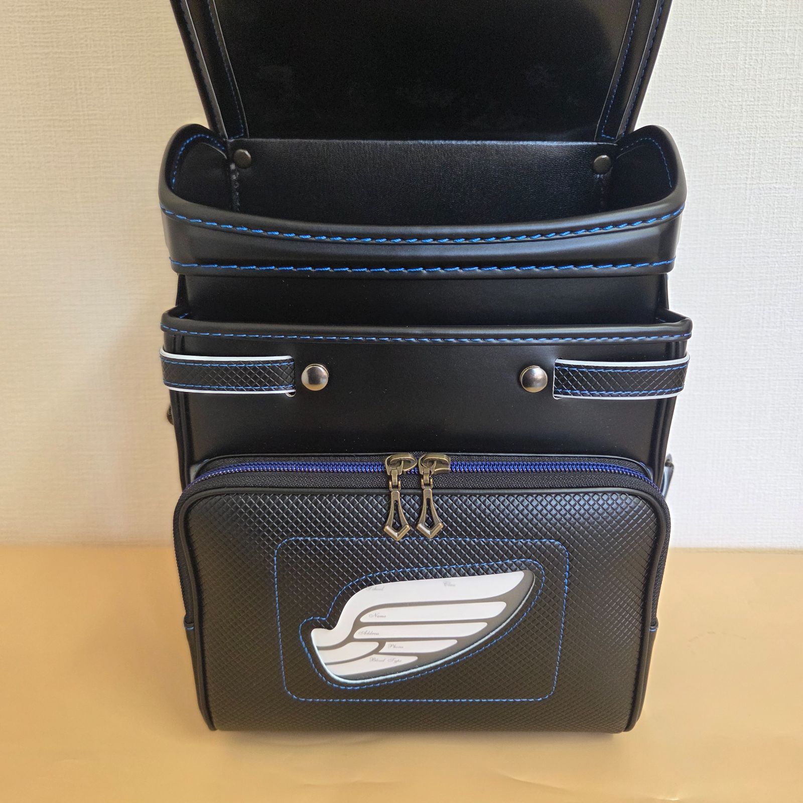 0729-06 【新品】コクホー ランドセル VKO170S ヴァルキュリア ブラック ブルー 黒 青 ゴールド鋲 男子 日本製 箱付