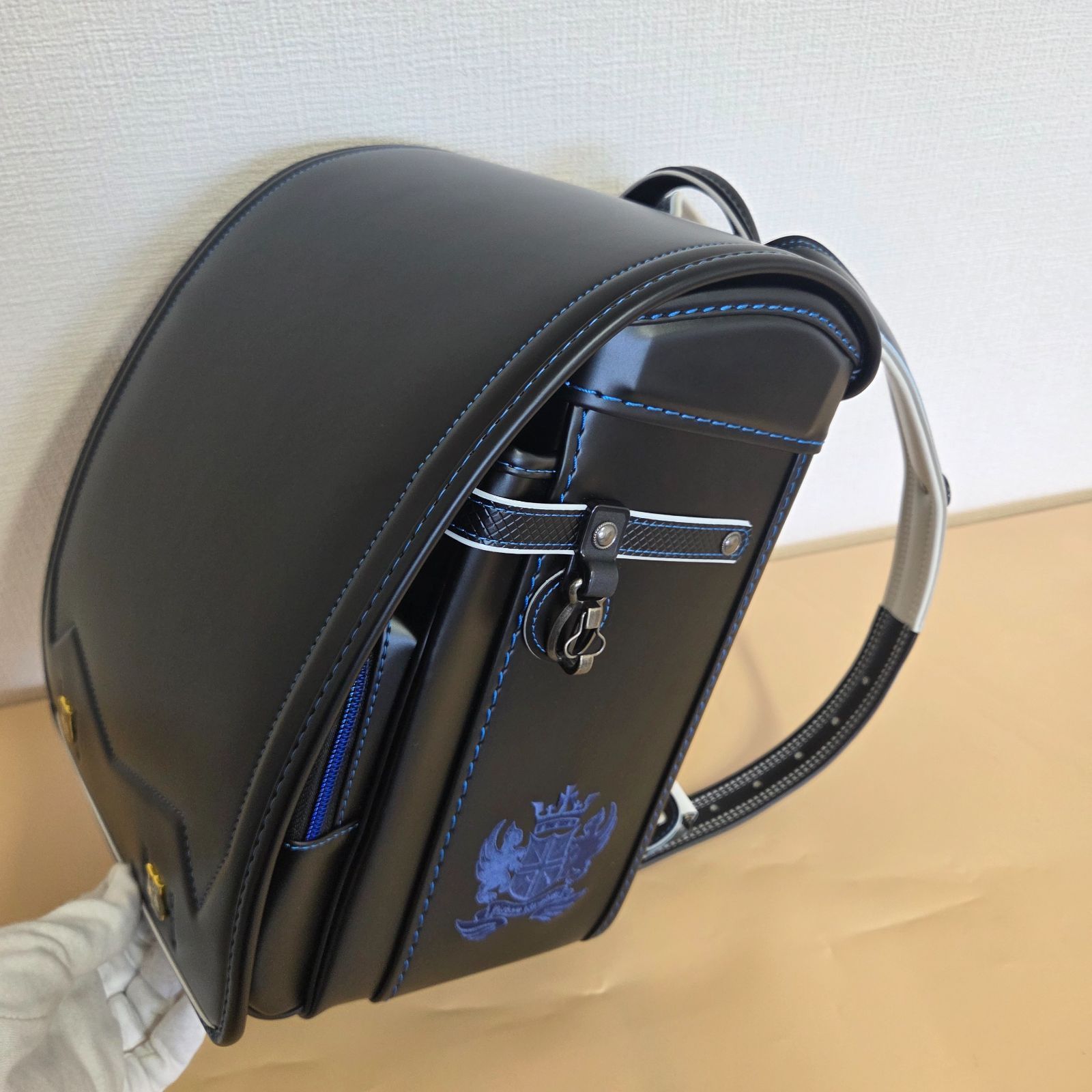 0729-06 【新品】コクホー ランドセル VKO170S ヴァルキュリア ブラック ブルー 黒 青 ゴールド鋲 男子 日本製 箱付