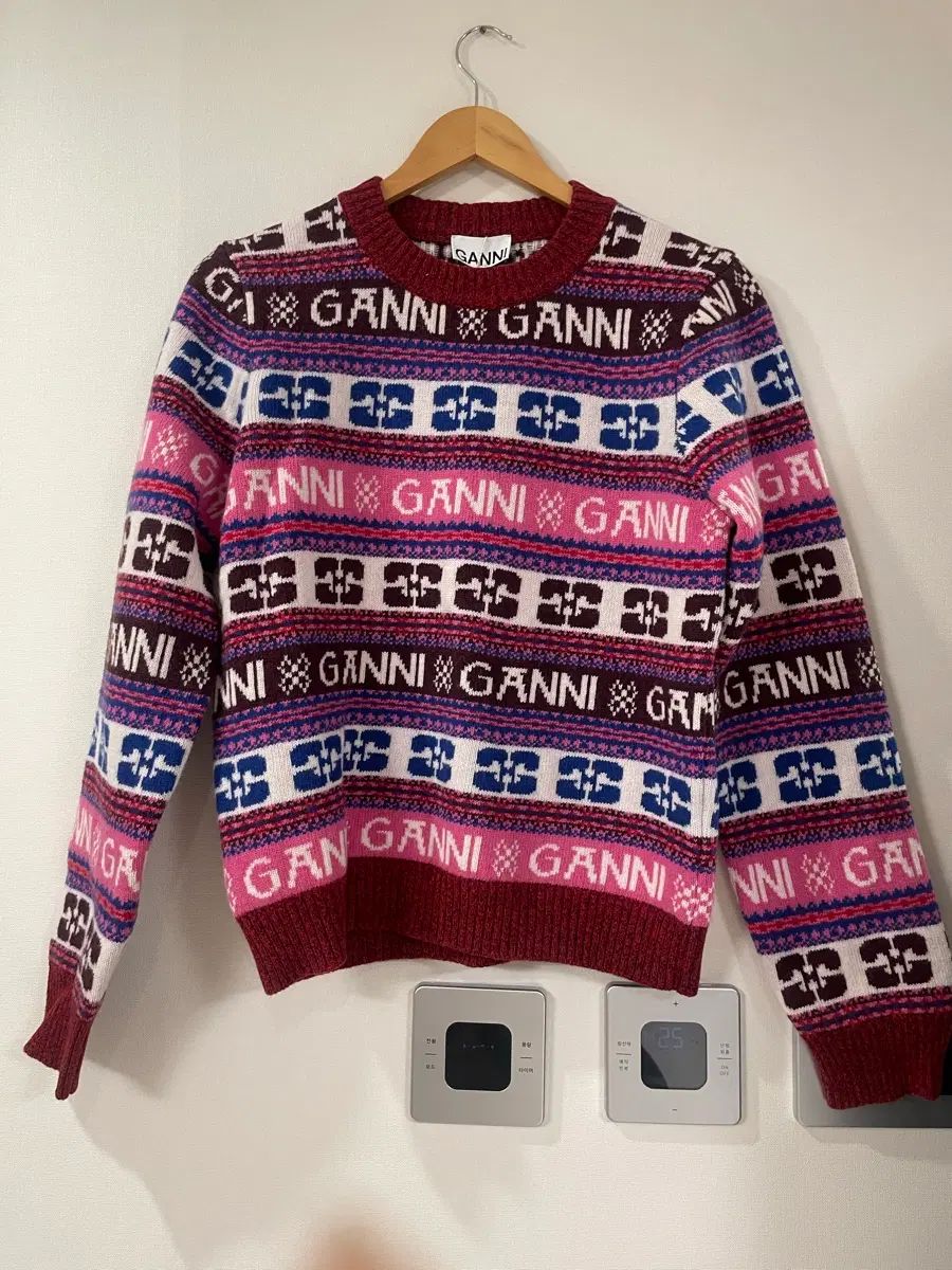 GANNI ガニー ニット マルチ COLOR タグ付き 新品