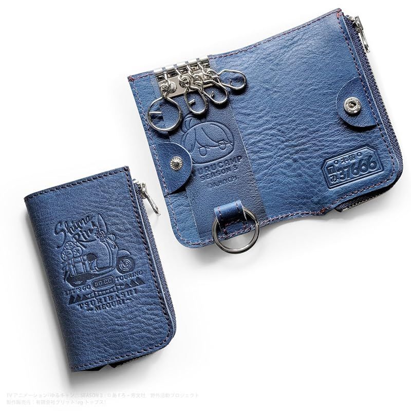 【新品】 YC24B3 マルチレザーキーケース ゆるキャン△ 1