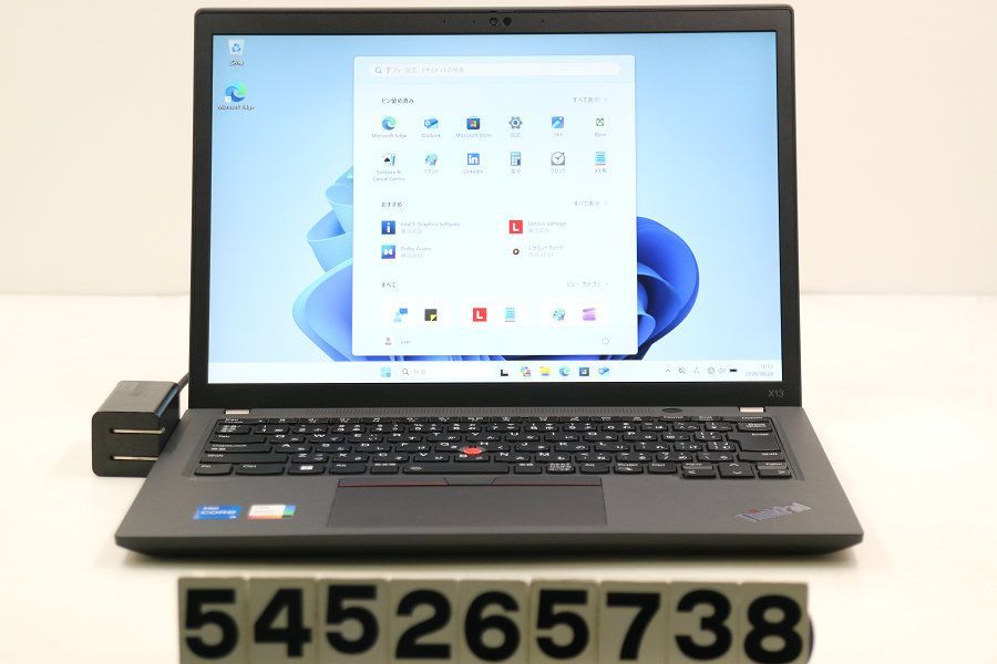 Lenovo ThinkPad X13 Gen2 Core i5 1135G7 2.4GHz/16GB/256GB(SSD)/13.3W/WUXGA(1920x1200) タッチパネル/Win11 【545265738】 32,565円