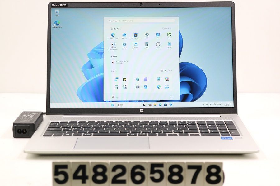 hp ProBook 450 G9 Core i5 1235U 1.3GHz/8GB/256GB(SSD)/15.6W/FHD(1920x1080)/Win11 【548265878】