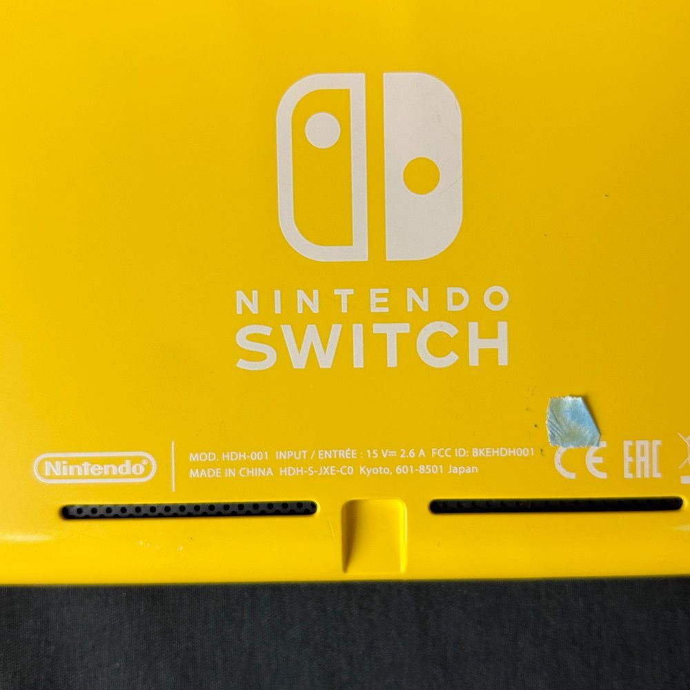 1544◇ゲーム機 ニンテンドーSwitch Lite HDH--001 本体 イエロー 任天堂 ジャンク品