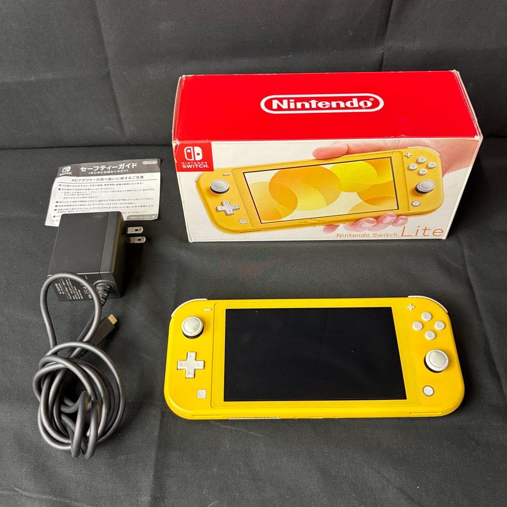 1544◇ゲーム機 ニンテンドーSwitch Lite HDH--001 本体 イエロー 任天堂 ジャンク品