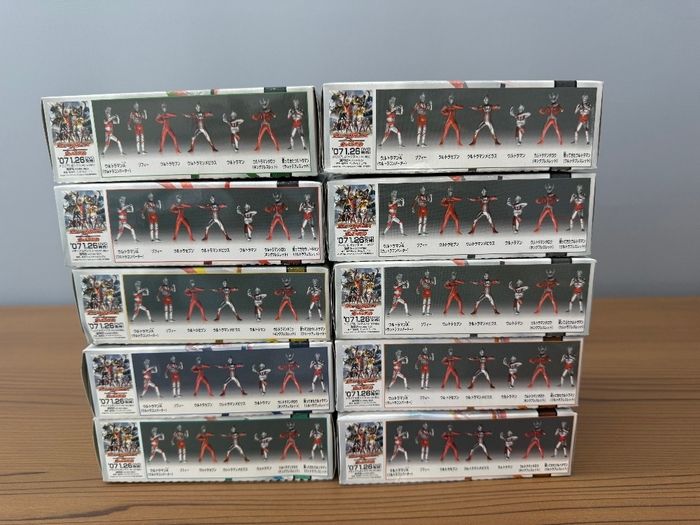 未開封】BANDAI 2006年 HD ウルトラマンメビウス＆ウルトラ兄弟 全7種