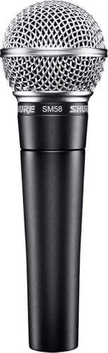 SHURE シュア SM58-LCE ダイナミックマイク : ON/OFFスイッチなし 単一指向性 カーディオイド XLR 有線 ボーカル 歌 ライブ レコーディング DTM マイクロホン マイクロフォン【国内正規品/2年】 Ju 17,352円
