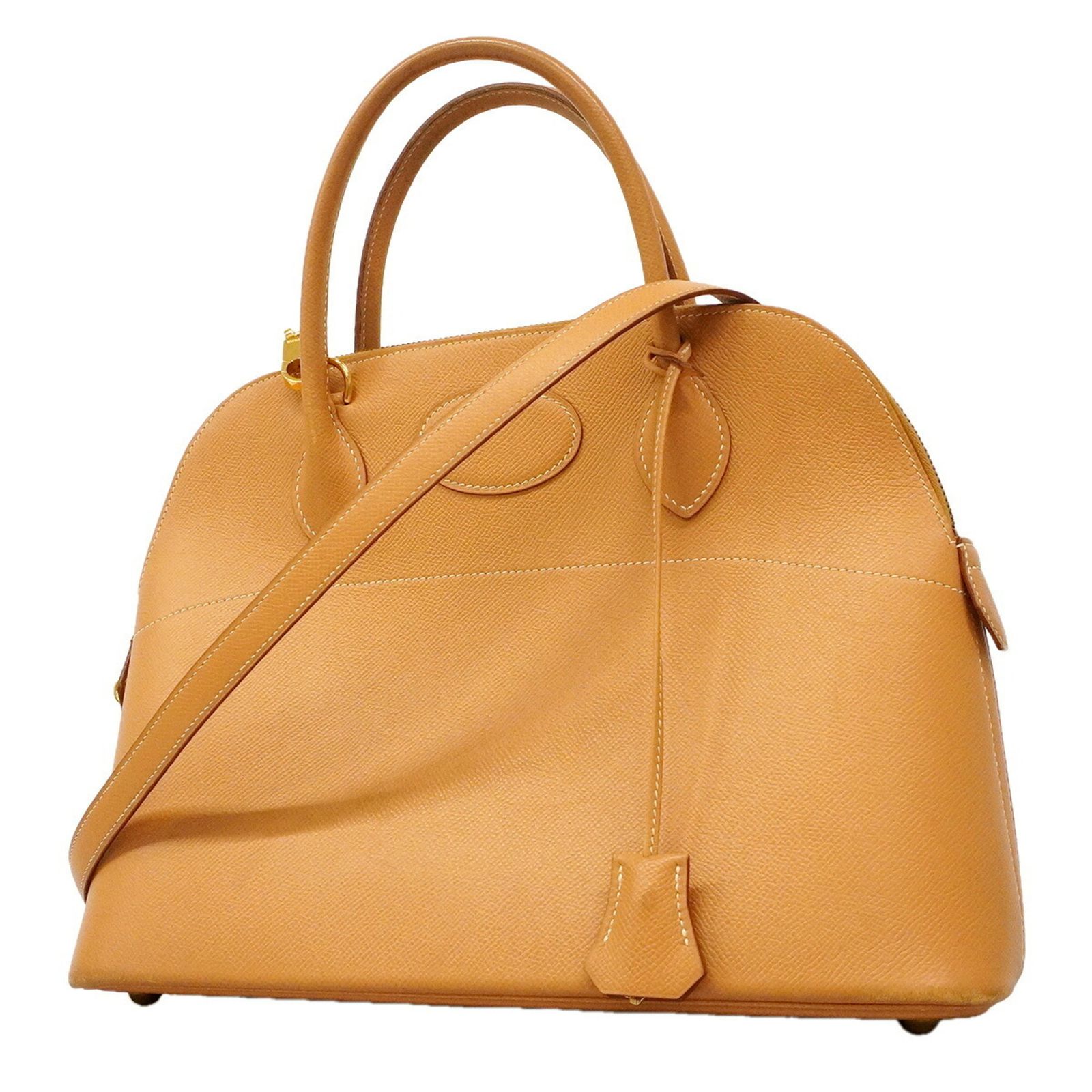 エルメス(Hermes) エルメス ハンドバッグ ボリード31 クシュベル ナチュラルサブレ □A刻印 2wayバッグレディース