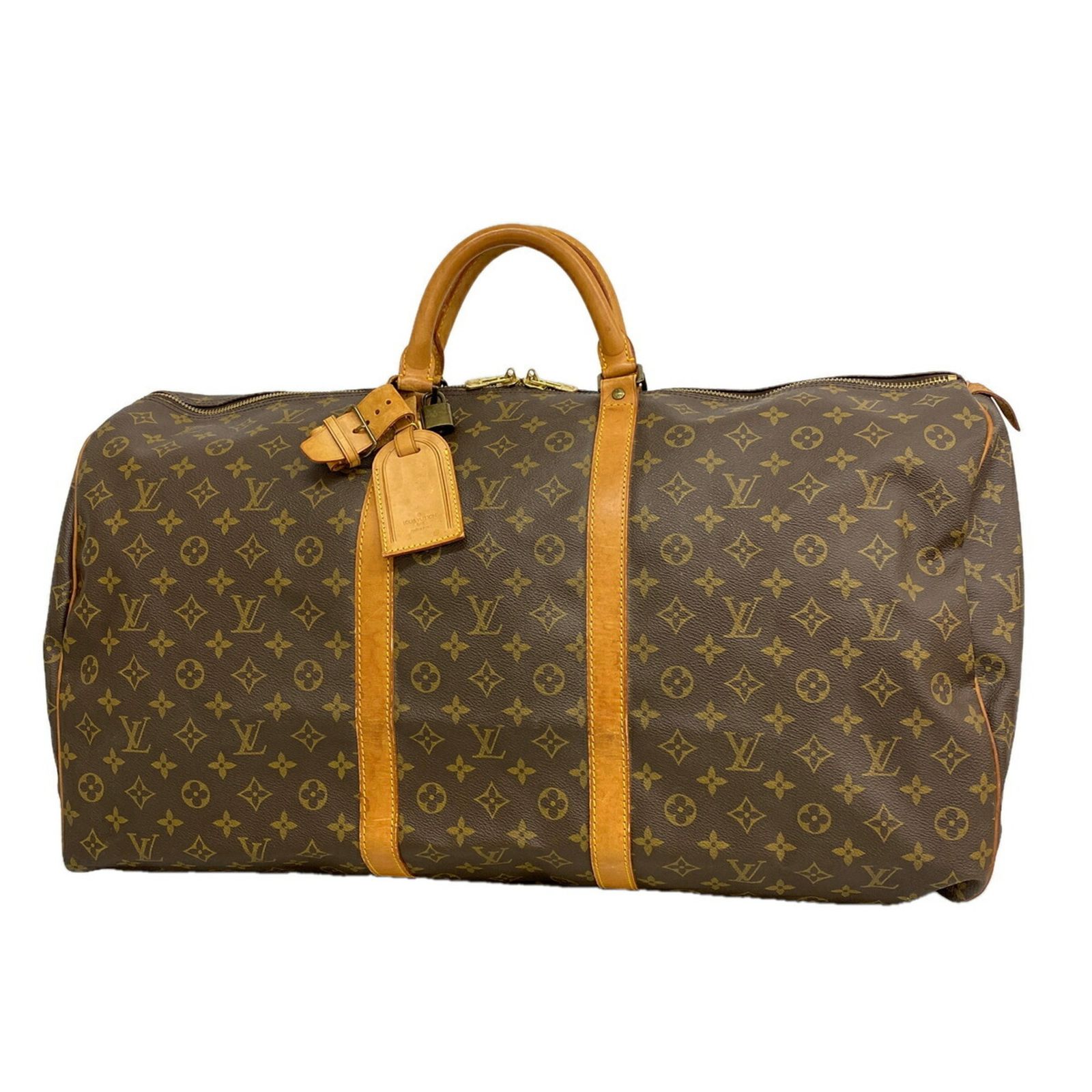 ルイ・ヴィトン(Louis Vuitton) ルイ・ヴィトン バッグ・ボストンバッグ モノグラム キーポル60 M41422 ブラウンメンズ レディース