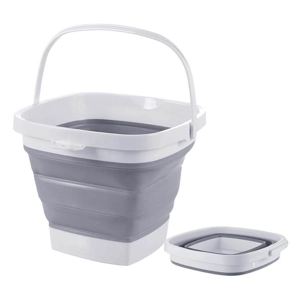 RULAYMAN 折りたたみ ソフトバケツ 3L 5サイズ展開 洗い桶 取っ手付き 災害時備え品 洗い車・園芸・アウトドア対応 0 25,441円