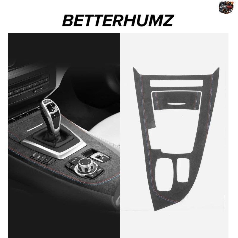 BMW Z4 E89 2008-2015用 アルカンターラ製センターコンソールギアシフトパネルトリムフレームパフォーマンスステッカー 車内アクセサリー 6,915円