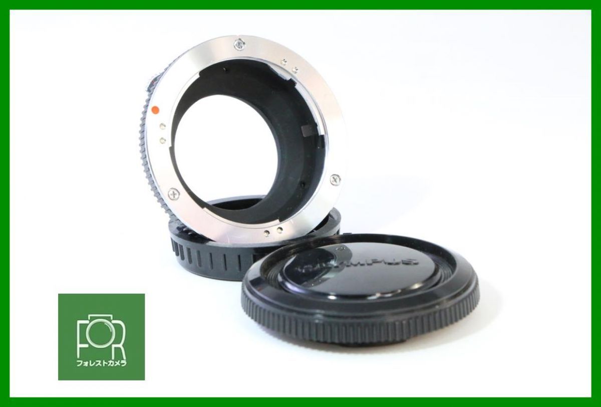 【動作保証・点検済】極上品■OLYMPUS OM LENS MOUNT ADAPTER PEN F OM→PEN Fマウント■EE420