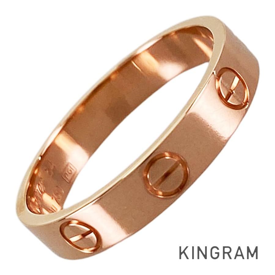 カルティエ Cartier ミニラブ K18PG 13.5号(53-54) リング sss【中古】