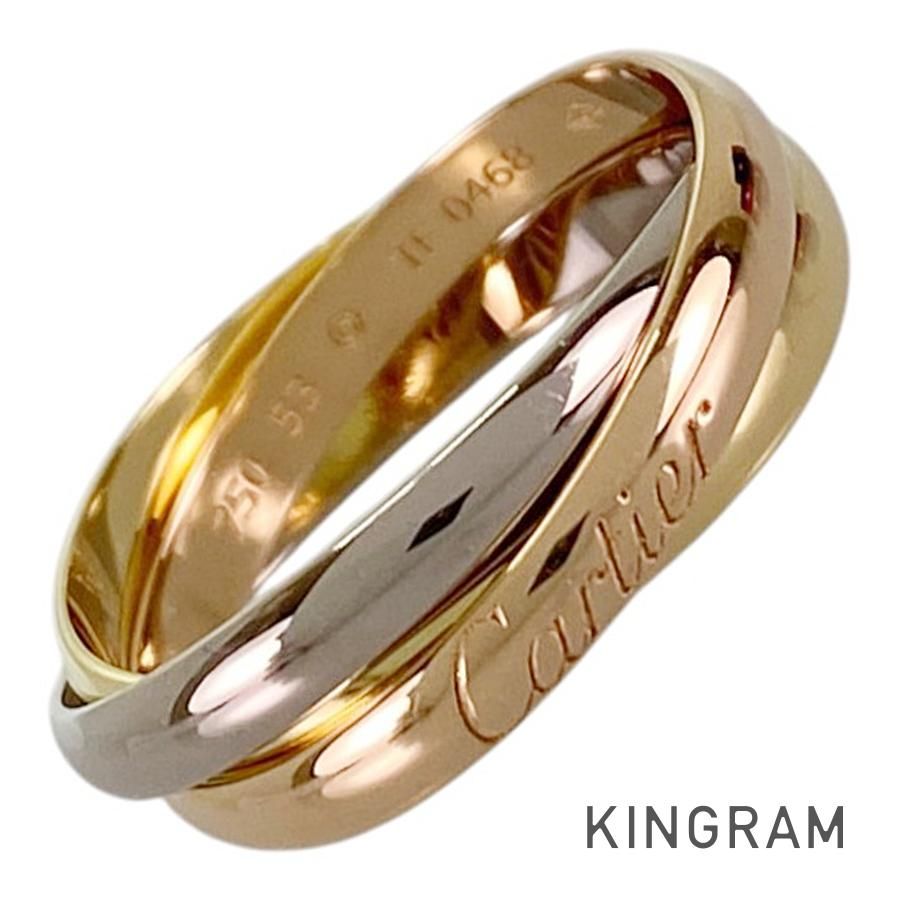 カルティエ Cartier トリニティ SM K18YG 13号(53) リング sss【中古】