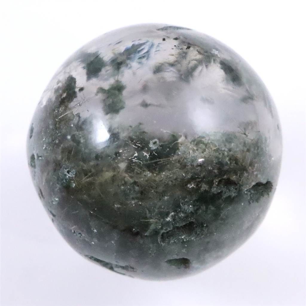 ヒマラヤ マニハール産 ガーデンクォーツ 庭園水晶 24mmスフィア 18.9g 【榎本通商60743】