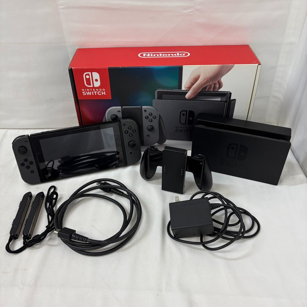 1552◇ゲーム機 ニンテンドー Switch HAC-001 グレー 本体 ジャンク品
