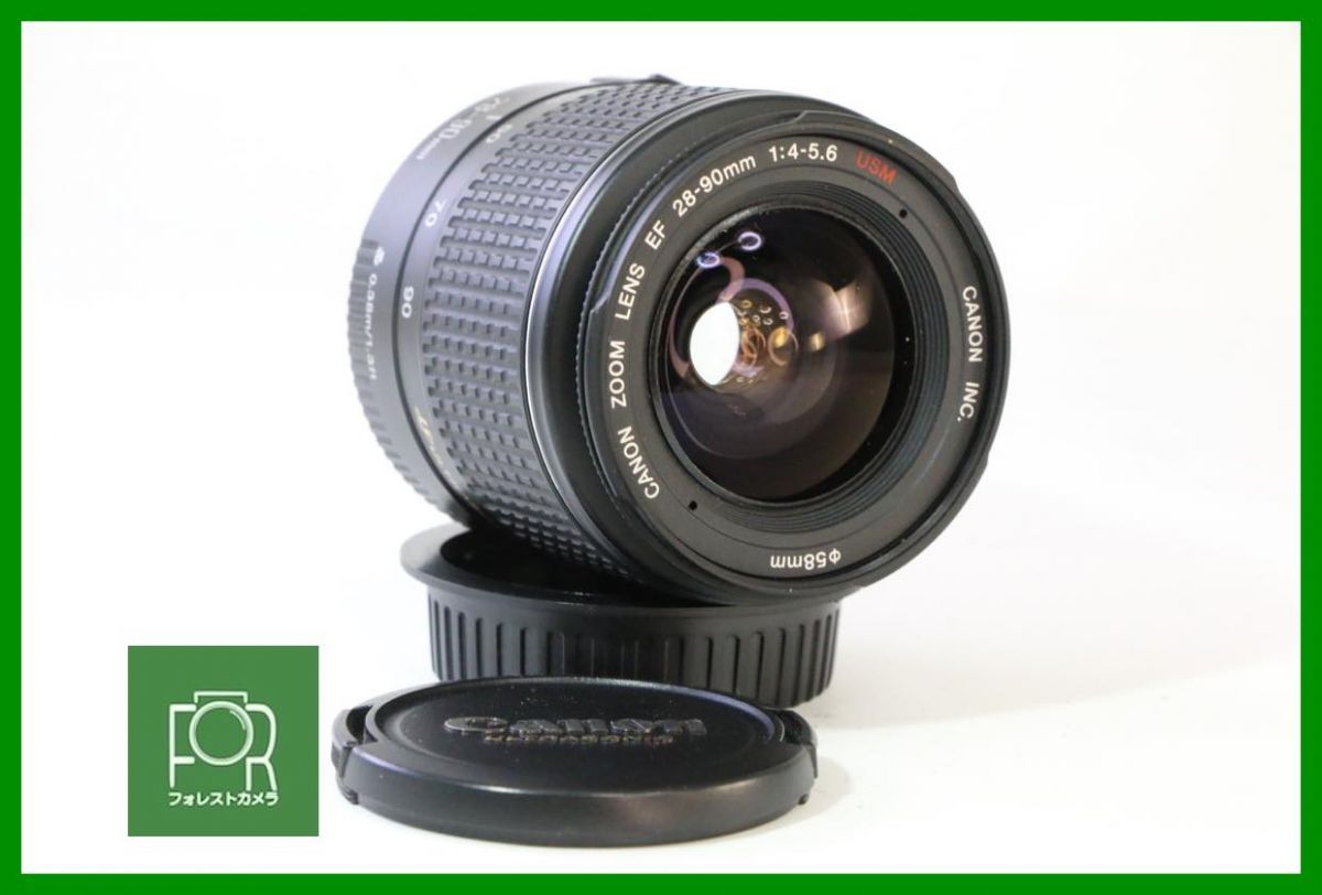【動作保証・点検済】良品■CANON EF 28-90mm F4-5.6 USM■前後キャップ付き■JJ84 7,796円