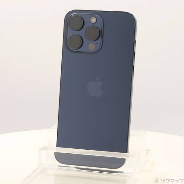 ソフマップ 〔中古品〕 iPhone15 Pro Max 256GB ブルーチタニウム MU6T3J／A SIMフリー【258】