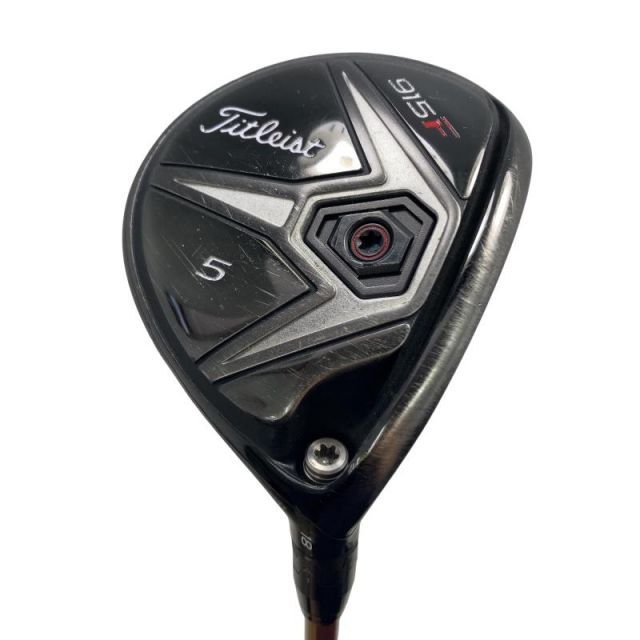 【中古】 タイトリスト 915 F 5W フェアウェイウッド FW 純正特注シャフト (フレックスX) メンズ 男性用 右利き 右用 Dランク ゴルフクラブ