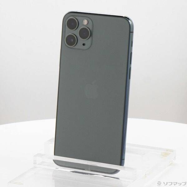 ソフマップ 〔中古品〕 iPhone11 Pro 64GB ミッドナイトグリーン MWC62J／A SIMフリー【258】 23,468円