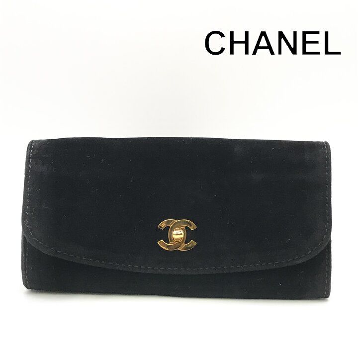 美品 CHANEL シャネル ココマーク ヴィンテージ ベロア ブラック ブラシ アクセサリー ケース メイク 化粧 ポーチ レディース r2439 14,832円