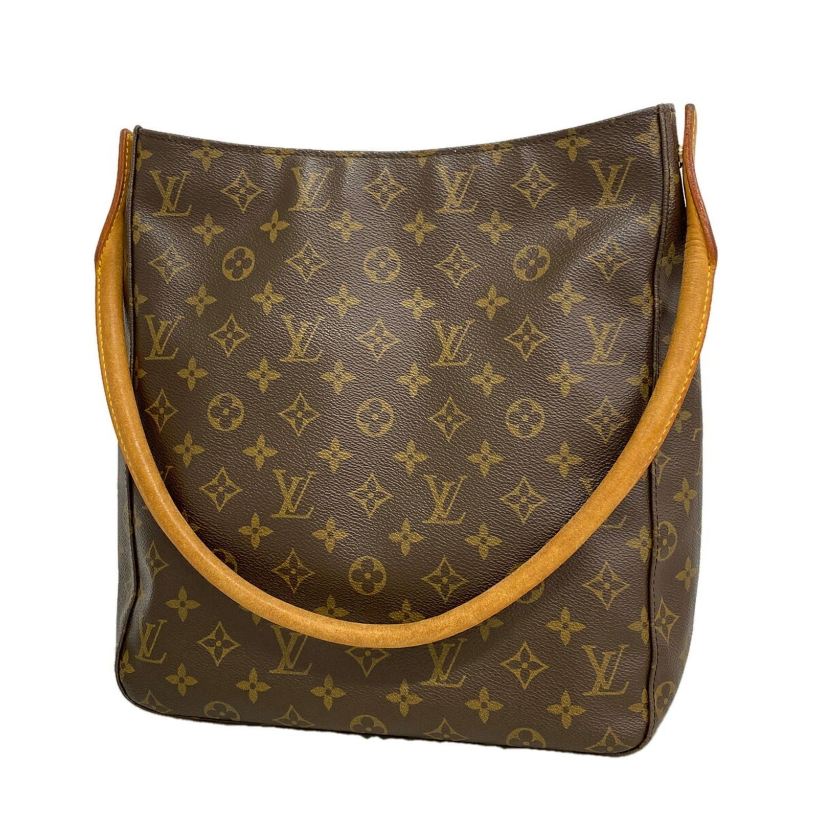 ルイ・ヴィトン(Louis Vuitton) ルイ・ヴィトン ショルダーバッグ モノグラム ルーピングGM M51145 ブラウンレディース