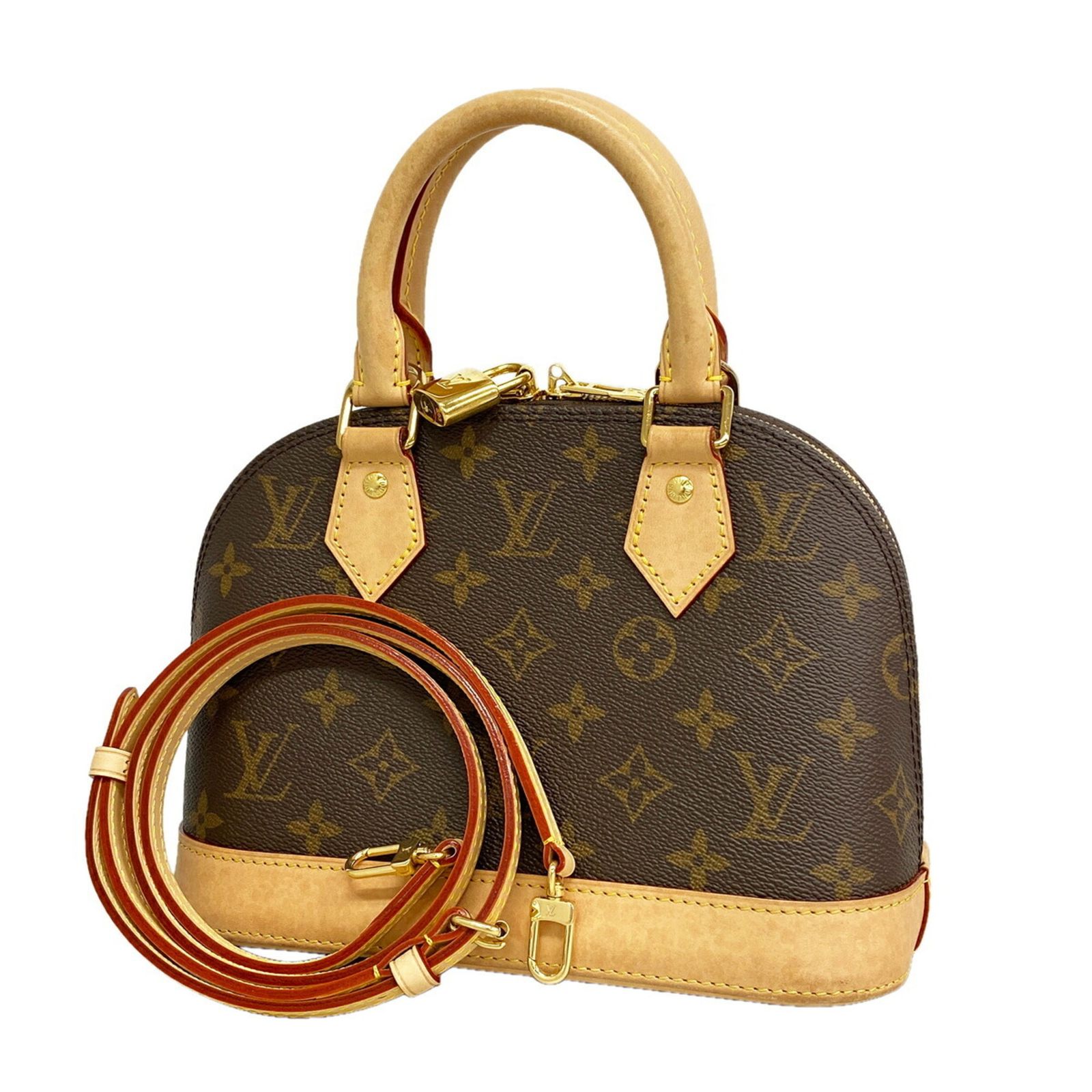 ルイ・ヴィトン(Louis Vuitton) ルイ・ヴィトン ハンドバッグ モノグラム アルマBB M46990 ブラウン 2wayバッグレディース