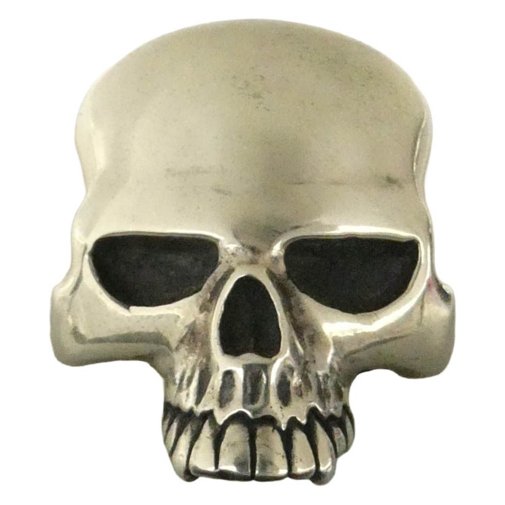 CRAZY PIG クレイジーピッグ ギャランティカード付属 LARGE Evil Skull Ring ラージ エビル スカル リング シルバー系 約13号【中古】 27,851円