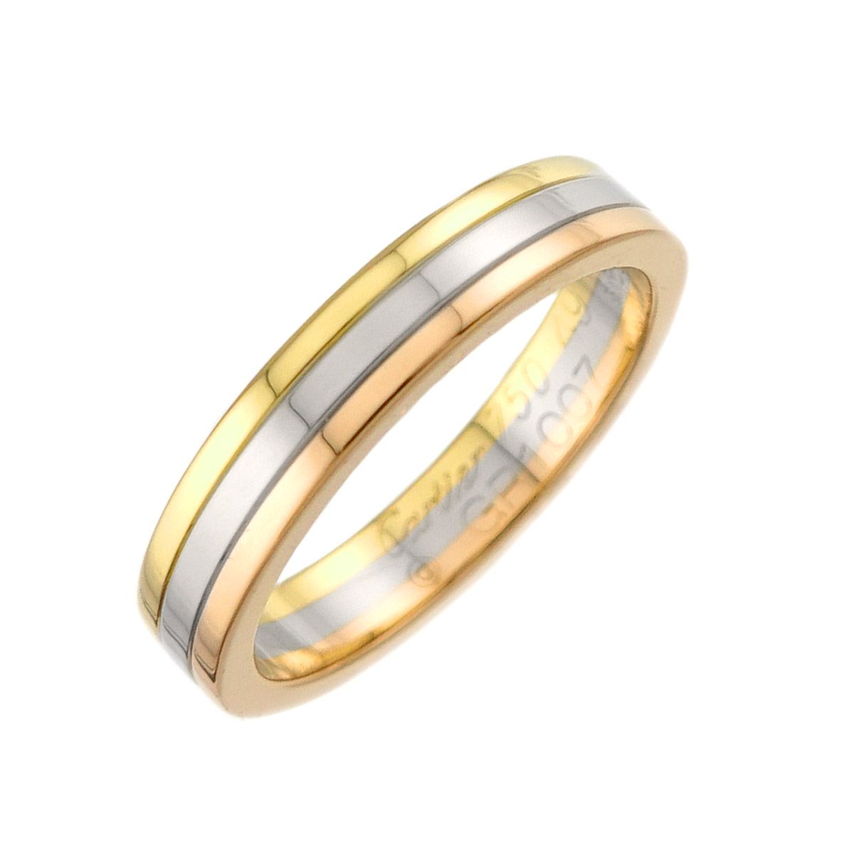 カルティエ Cartier ヴァンドーム #49 リング K18 YG WG PG スリーゴールド 3カラー 750 指輪 Vendome Ring 90336606 68,200円