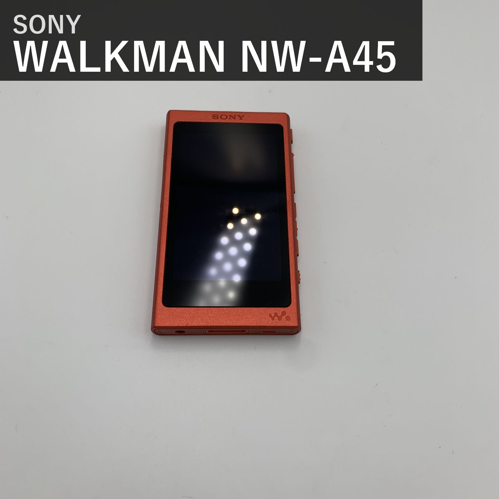 SONY ソニー ウォークマン Aシリーズ NW-A45 R 16GB トワイライトレッド ハイレゾ対応 Bluetooth LDAC microSD対応 S-Master HX DSEE HX 最大39時間再生 2017年モデル デジタルオーディオプレーヤー