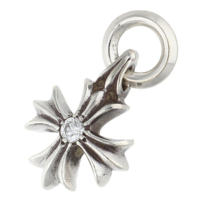 クロムハーツ CHARM CH PLUS 1DIA CHプラスチャーム 1ダイヤ/チャーム/シルバーネックレストップ メンズ 150,650円