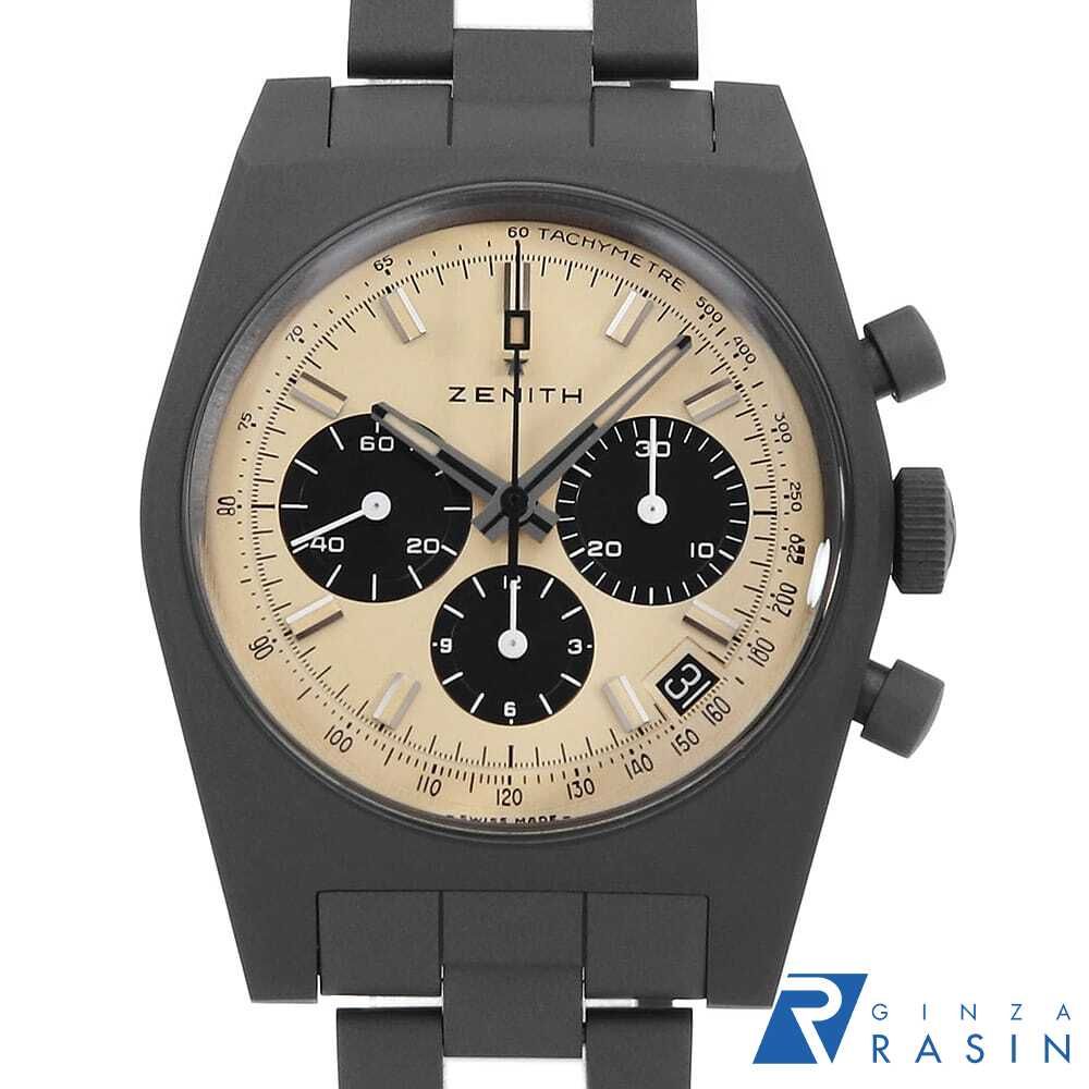 ゼニス クロノマスター リバイバル 次元大介エディション 限定200本 97.L384.400/04.M384 中古 メンズ