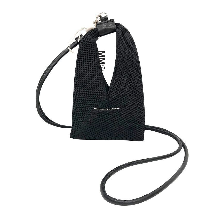 MM6 Maison Margiela エムエム6 メゾンマルジェラ フォンケース iPhoneケース ジャパニーズ s54vt0024 ブラック 黒 新古品 未使用品 aq13332