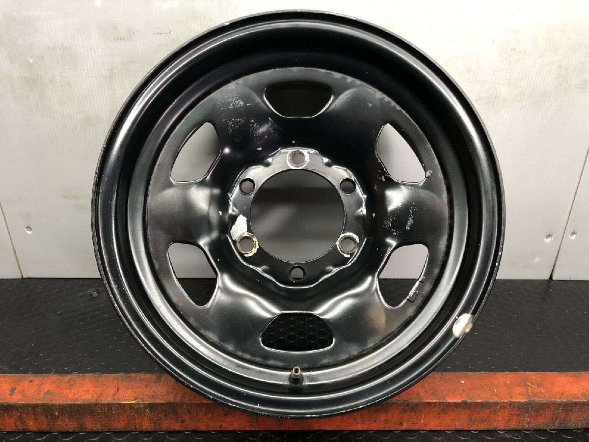 TOYOTA 40ランクル/60ランクルナロー 純正スチールホイール 15インチ 1本 6J6HPCD139.7約-6 　(SHJ053) 6,630円