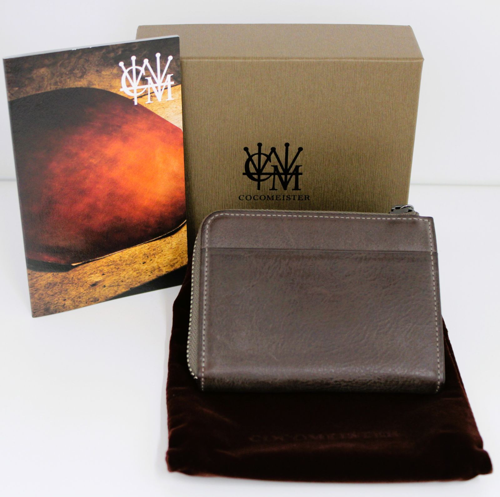 【美品】ココマイスター カルドミラージュ コンパクトウォレット ラムル COCOMETER Caldo Mirage Compact Wallet