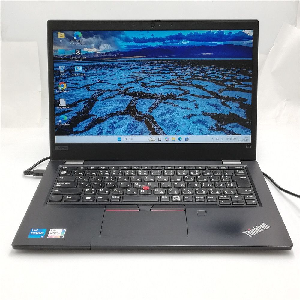 高性能 Wi-Fi有 Lenovo 中古ノートパソコン L13 Gen 2 Core i5 1135G7 8GB 256GB 高速SSD搭載 無線LAN カメラ Windows11 Office済 即使用可