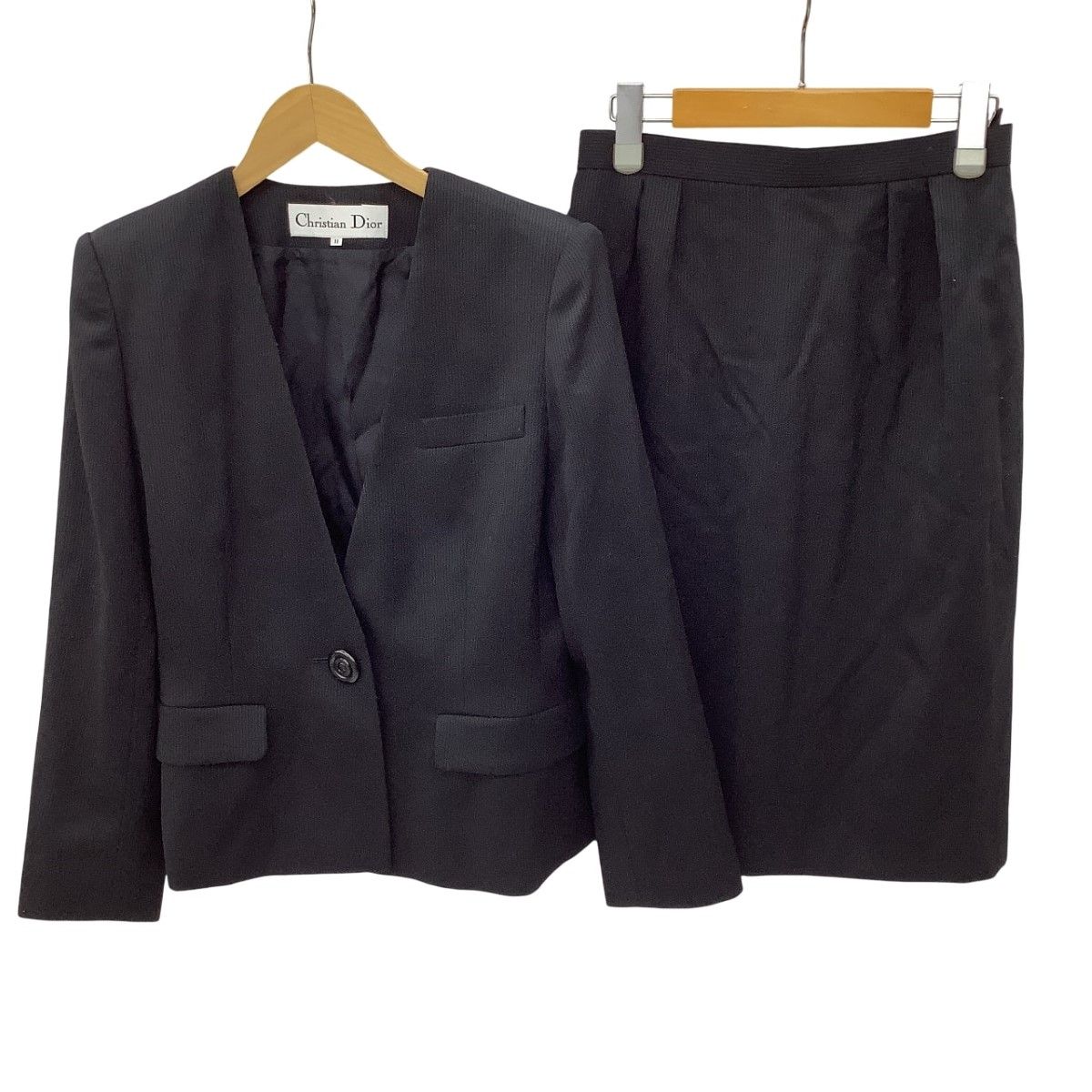 Christian Dior クリスチャンディオール レディース セットアップ スカート スーツ SIZE 9AR FW2Y09180 ブラック 10,725円