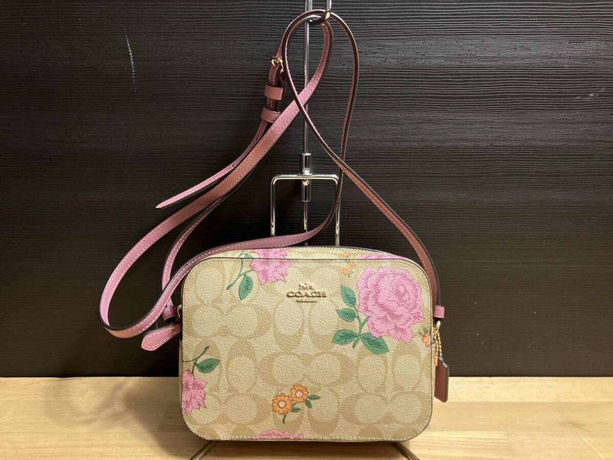 COACH コーチ シグネチャー 花柄 2465 ショルダーバッグ