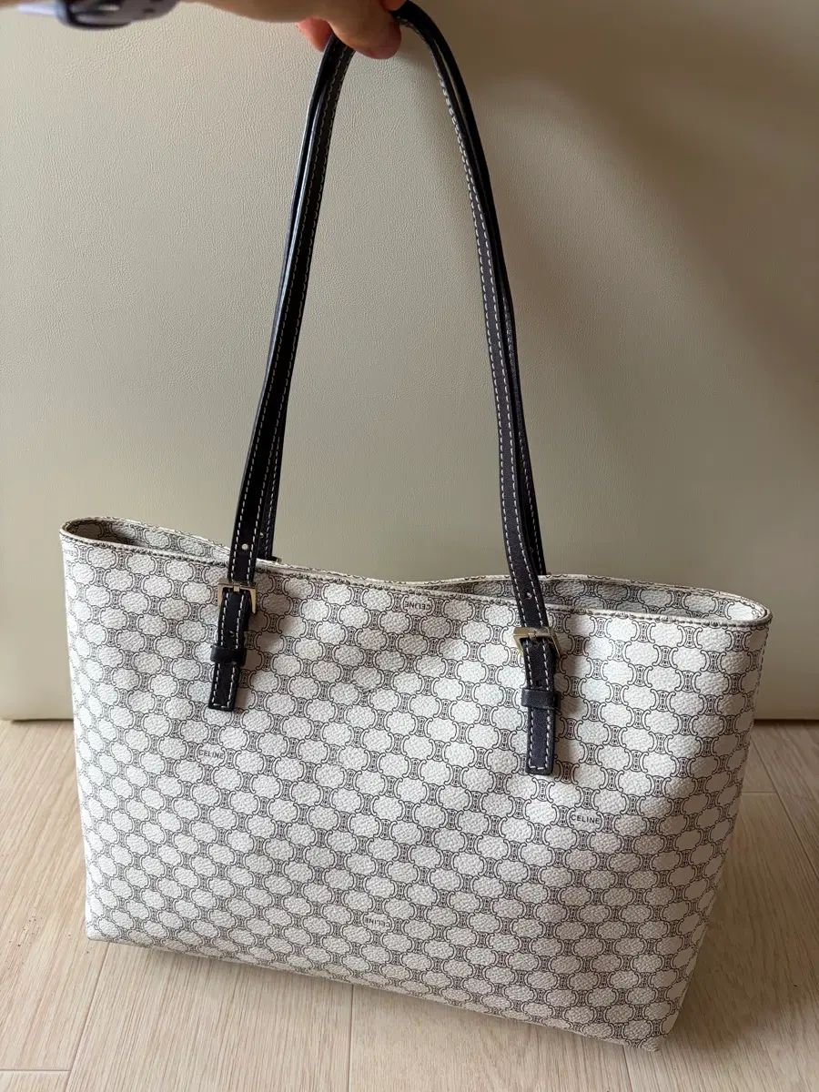 (正規品)Celine セリーヌ マカダム ショルダートートバッグ