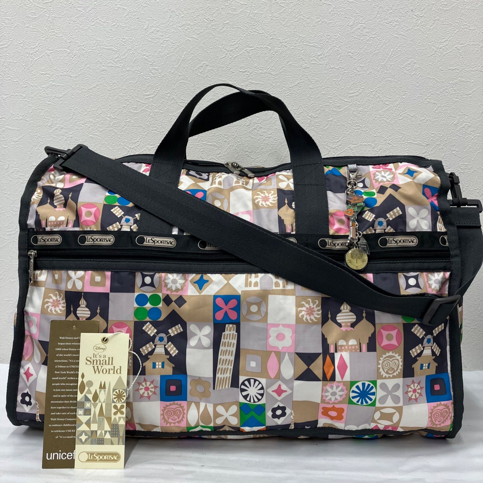 8057 LeSportsac レスポートサック ボストンバッグ 2way 旅行 大容量