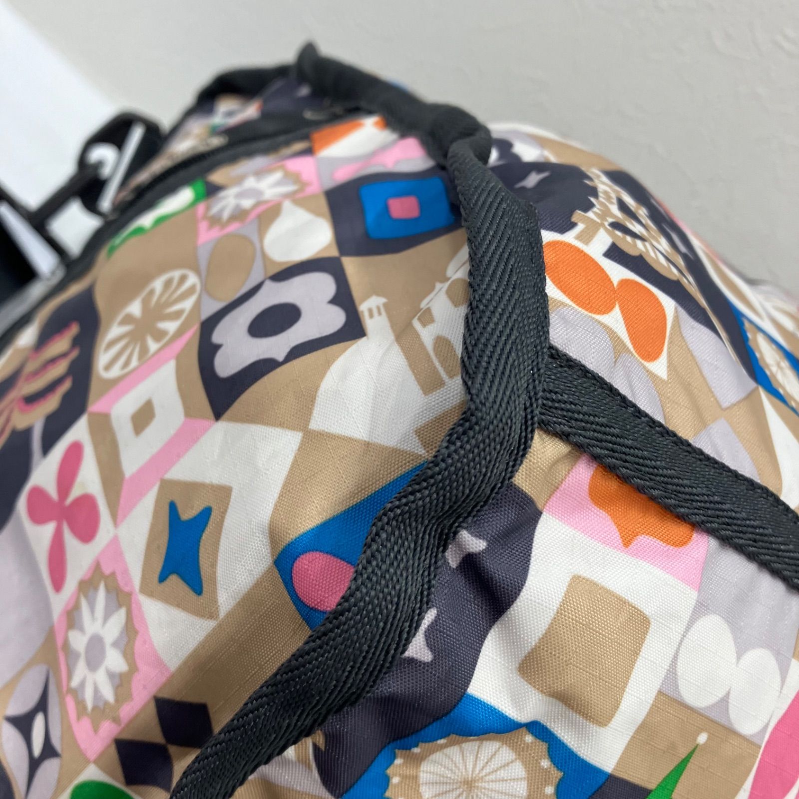8057 LeSportsac レスポートサック ボストンバッグ 2way 旅行 大容量