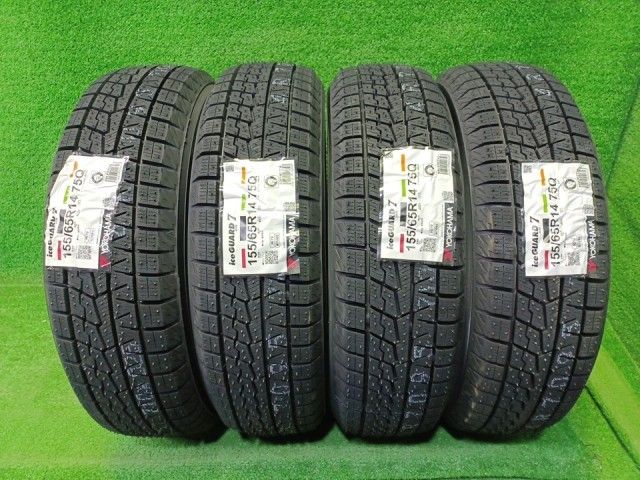 YOKOHAMA スタッドレス ヨコハマ アイスガードIG70 155/65R14 4本 8ミリ 2026年 25,071円