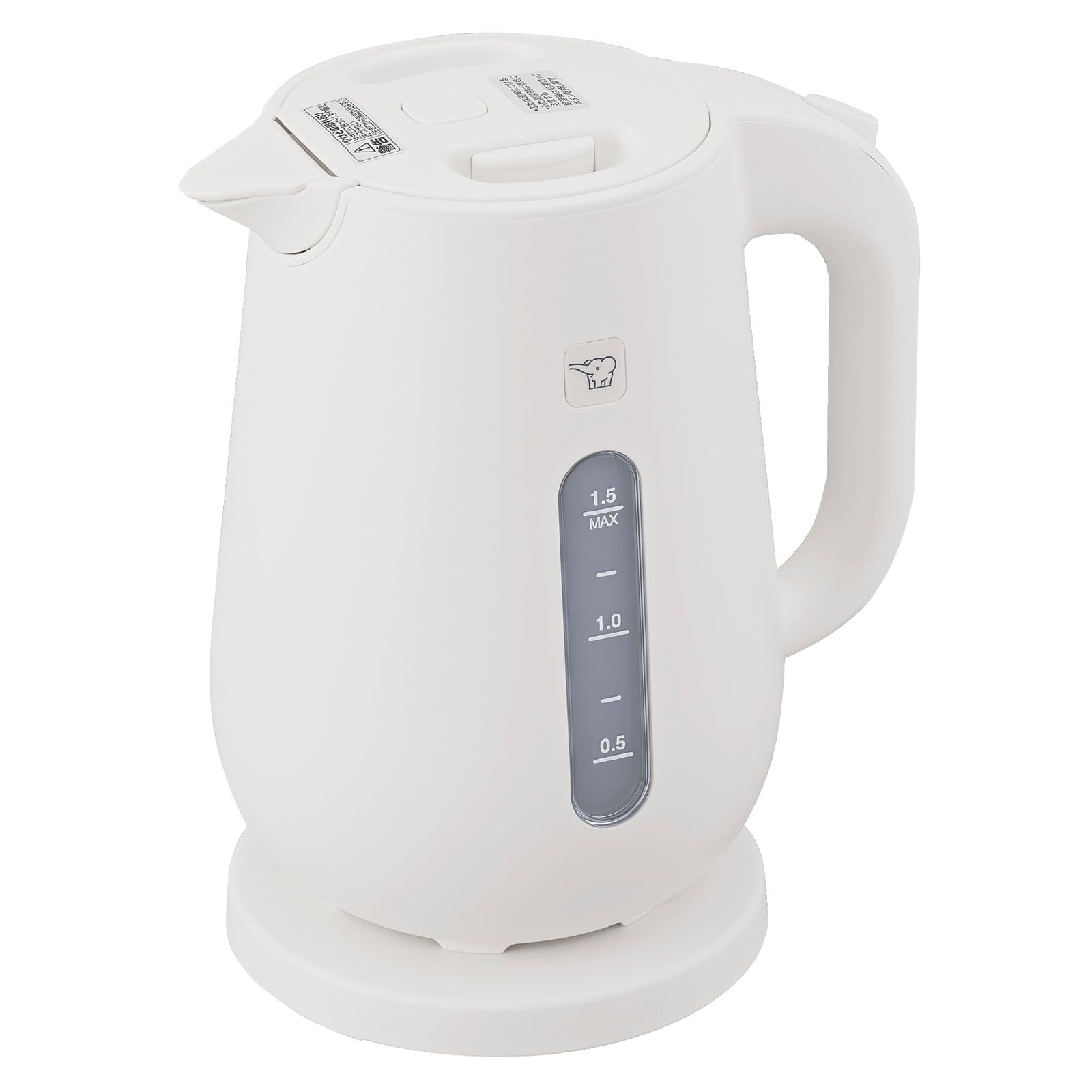 象印マホービン 電気ケトル 1.5L ホワイト CK-VB15-WA★