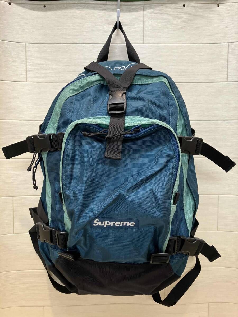★ Supreme シュプリーム 19AW ナイロン リュック バックパック グリーン系 通年