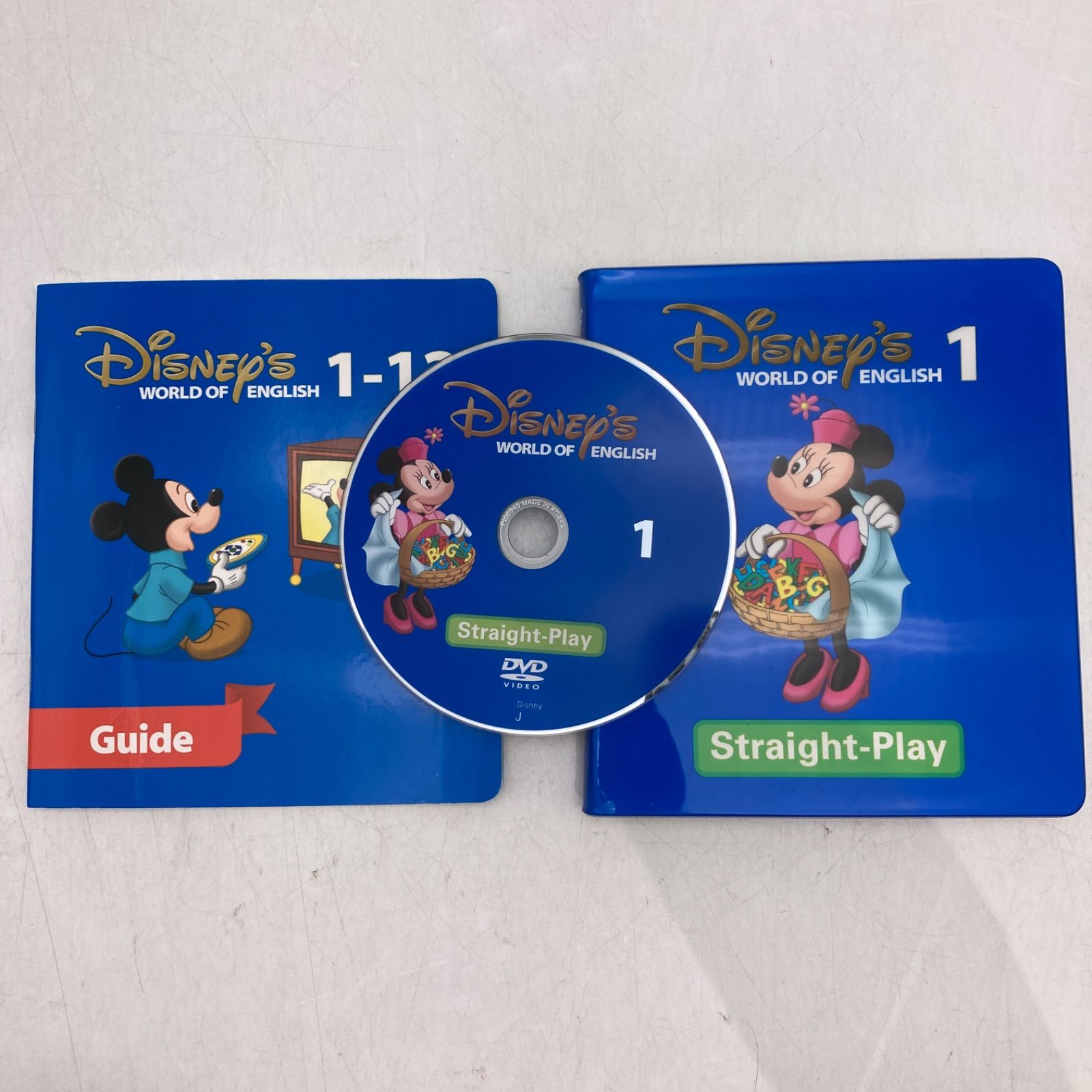 ★値下げ★ストレートプレイ 新子役 DVD DWE Straight Play ストレートプレイ DVD 新子役 字幕付 ディズニー英語システム 802305