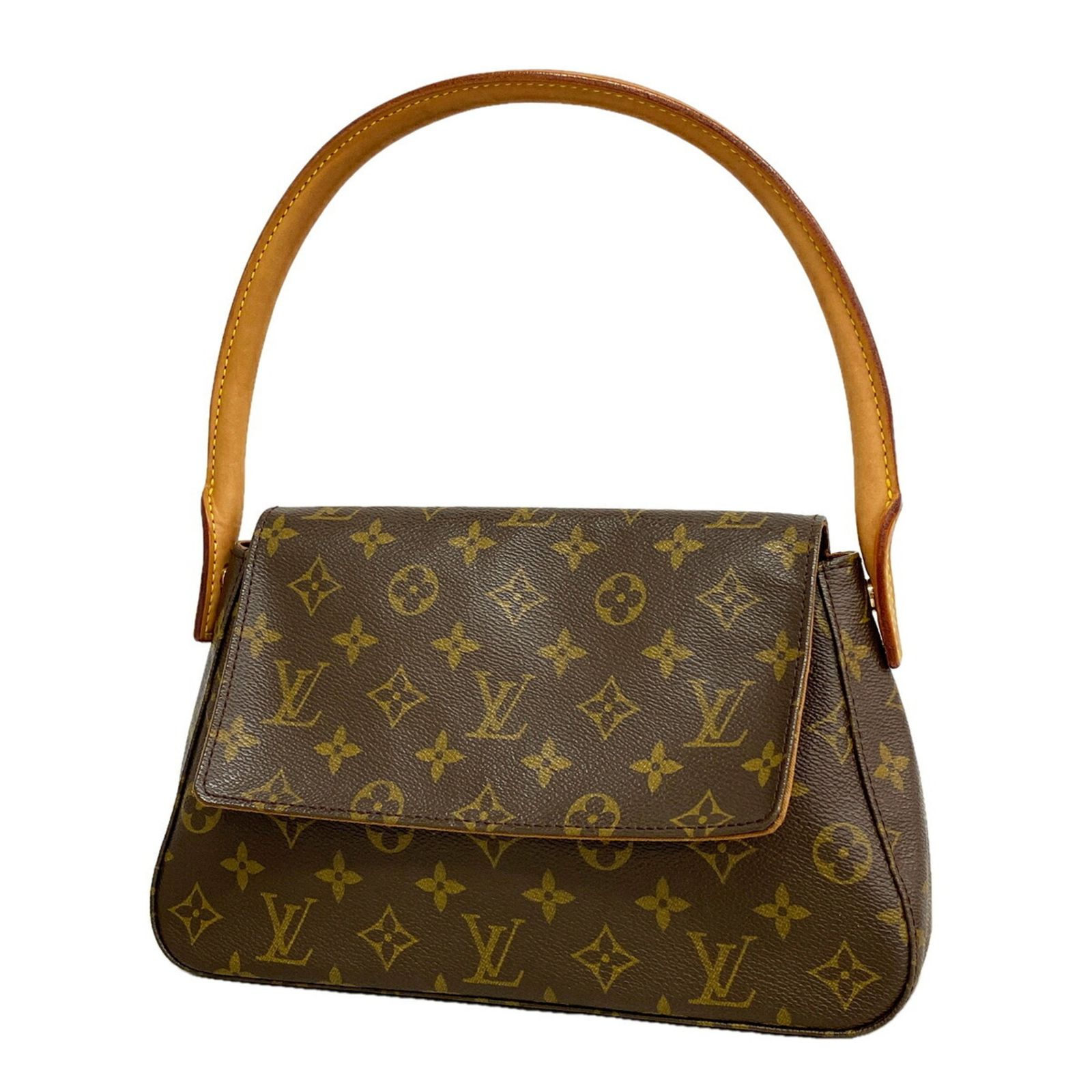 ルイ・ヴィトン(Louis Vuitton) ルイ・ヴィトン ショルダーバッグ モノグラム ミニルーピング M51147 ブラウンレディース P3513590