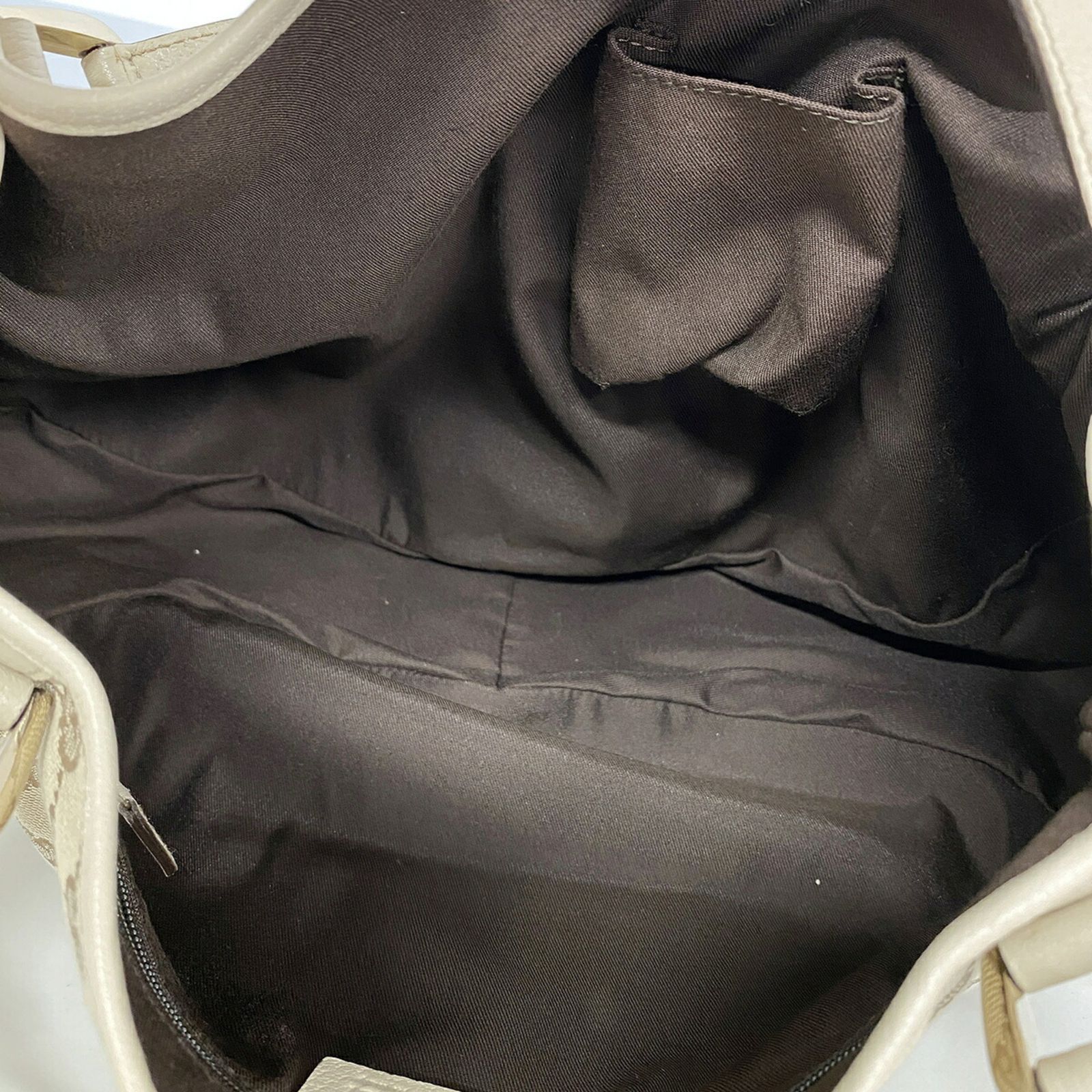 グッチ(Gucci) グッチ トートバッグ GGキャンバス アビー 130736 キャンバス ベージュ ブラウン シャンパンレディース P3443131