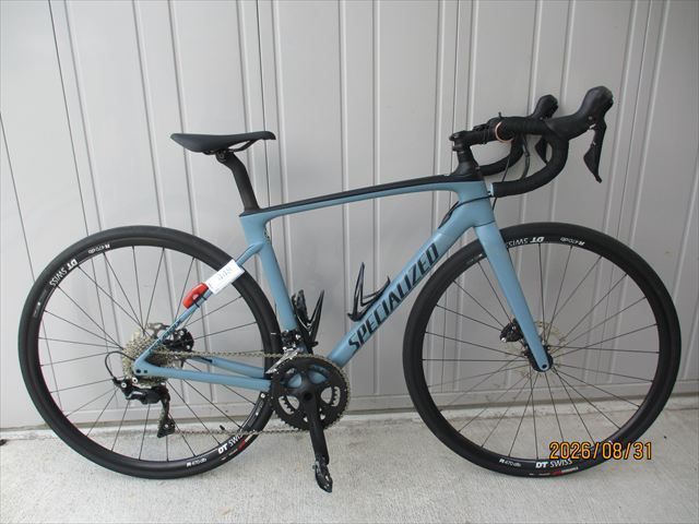 F448★整備済み★完成車発送★中古自転車【 グラベルロードバイク　スペシャライズド　ROUBAIX　フルカーボン　ブルーグレー】