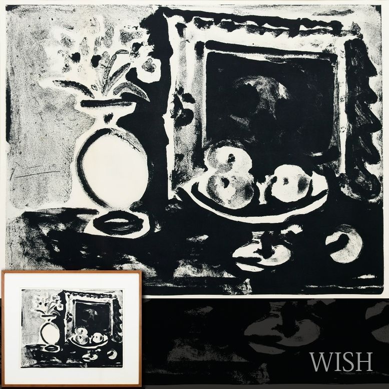 【WISH】パブロ・ピカソ Pablo Picasso「果物鉢のある大きな静物画」複製画 15号大 大作 ピカソ版画展記念 #26072522